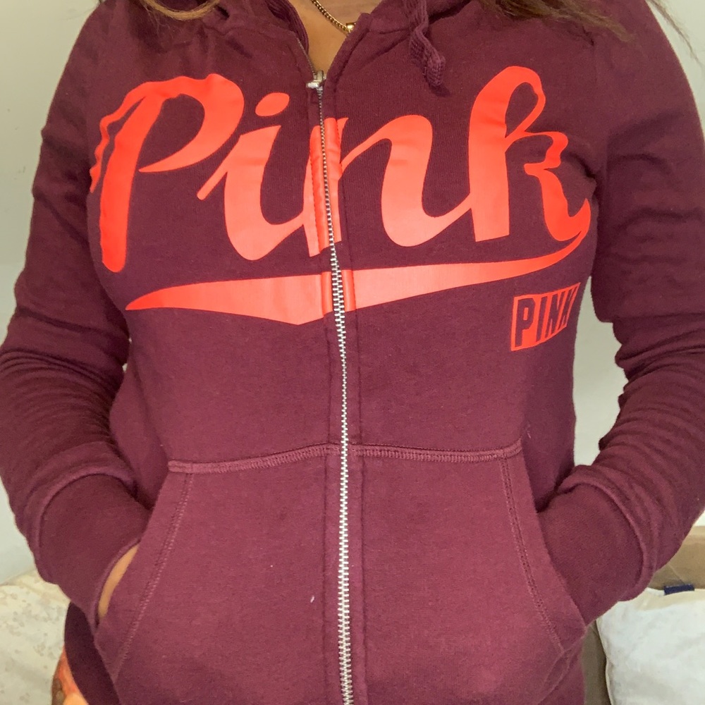 PINK Victoria’s Secret sweater in maroon